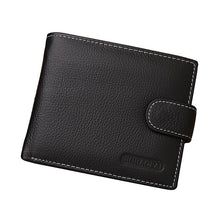 Load image into Gallery viewer, Men Wallet Black Luxury Fashion