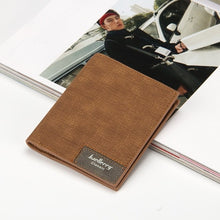 Load image into Gallery viewer, Wallet Men High Quality Card Holder Brown